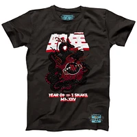 Unisex NBALab x Hyperfly Heather Black Houston Rockets Year of the Snake Lunar New Collection T-Shirt