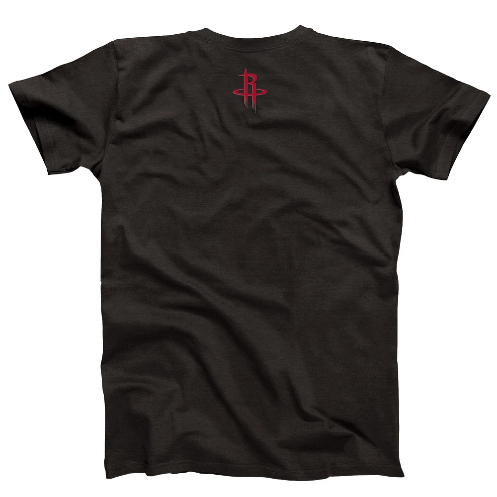 Unisex NBALab x Hyperfly Heather Black Houston Rockets Year of the Snake Lunar New Collection T-Shirt