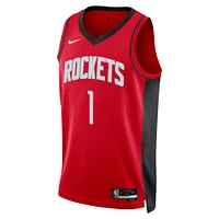 Unisex Nike Jabari Smith Jr. Red Houston Rockets 2022 NBA Draft First Round Pick Swingman Jersey - Icon Edition