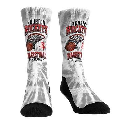 Chaussettes unisexes Rock Em Houston Rockets Vintage Hoop Crew