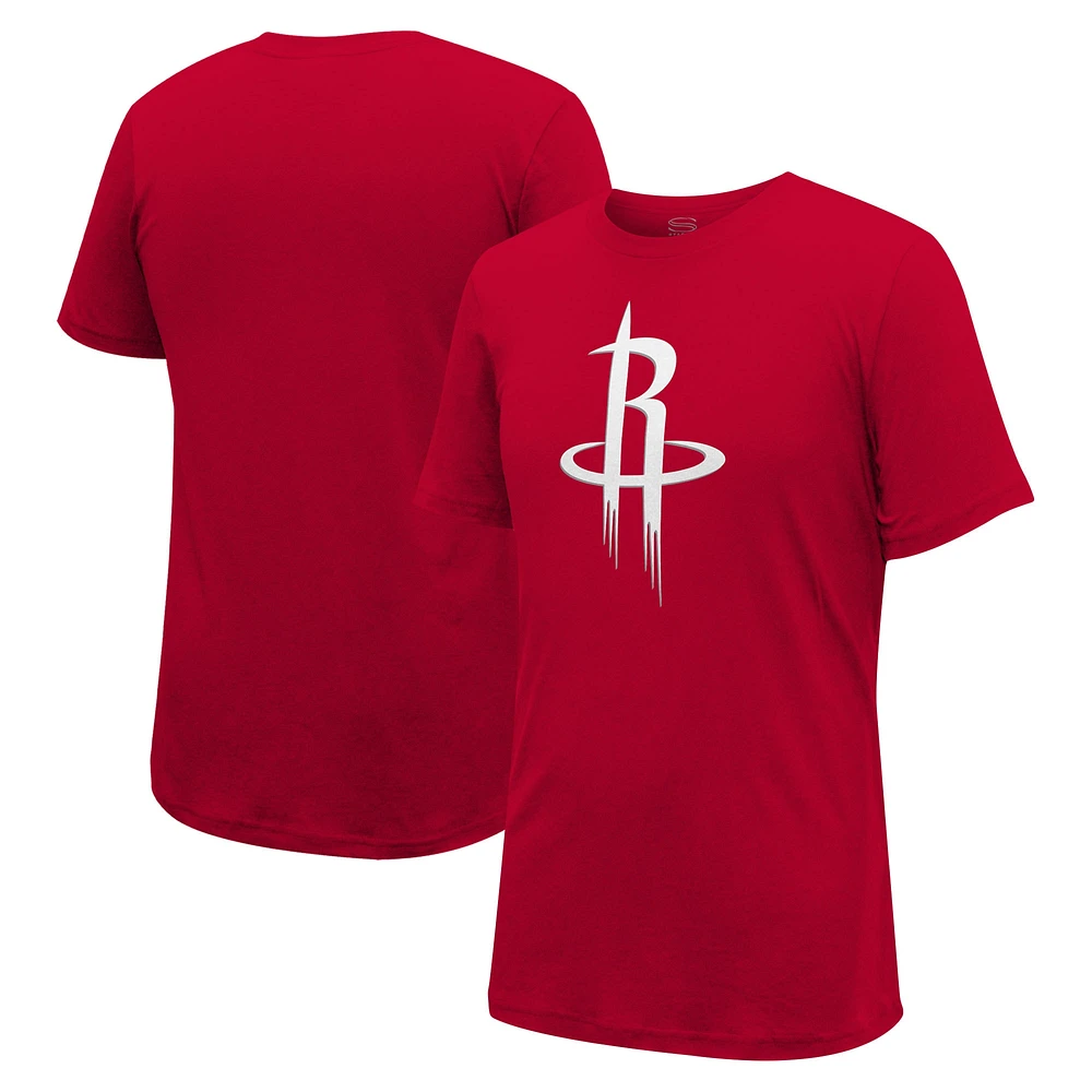 Unisex Stadium Essentials Red Houston Rockets Primary Logo T-Shirt