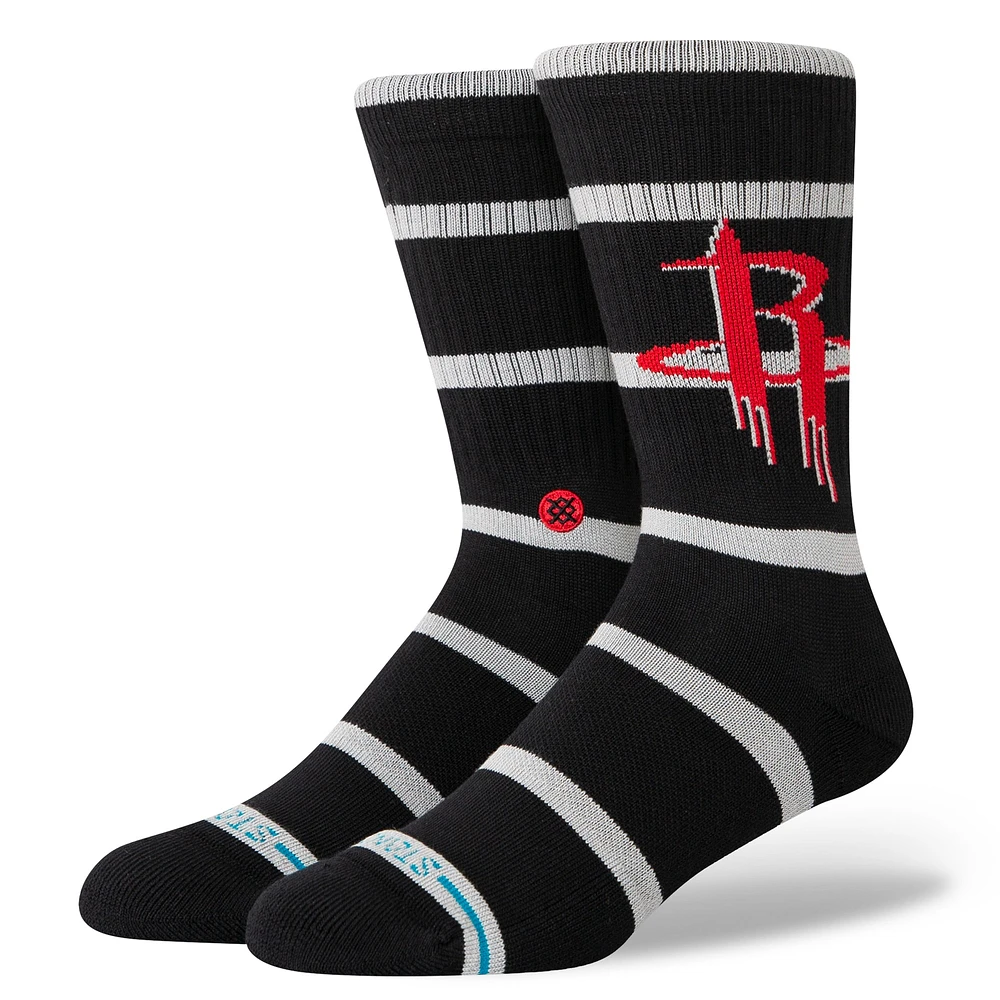 Unisex  Stance Houston Rockets Prep Stripe Crew Sock