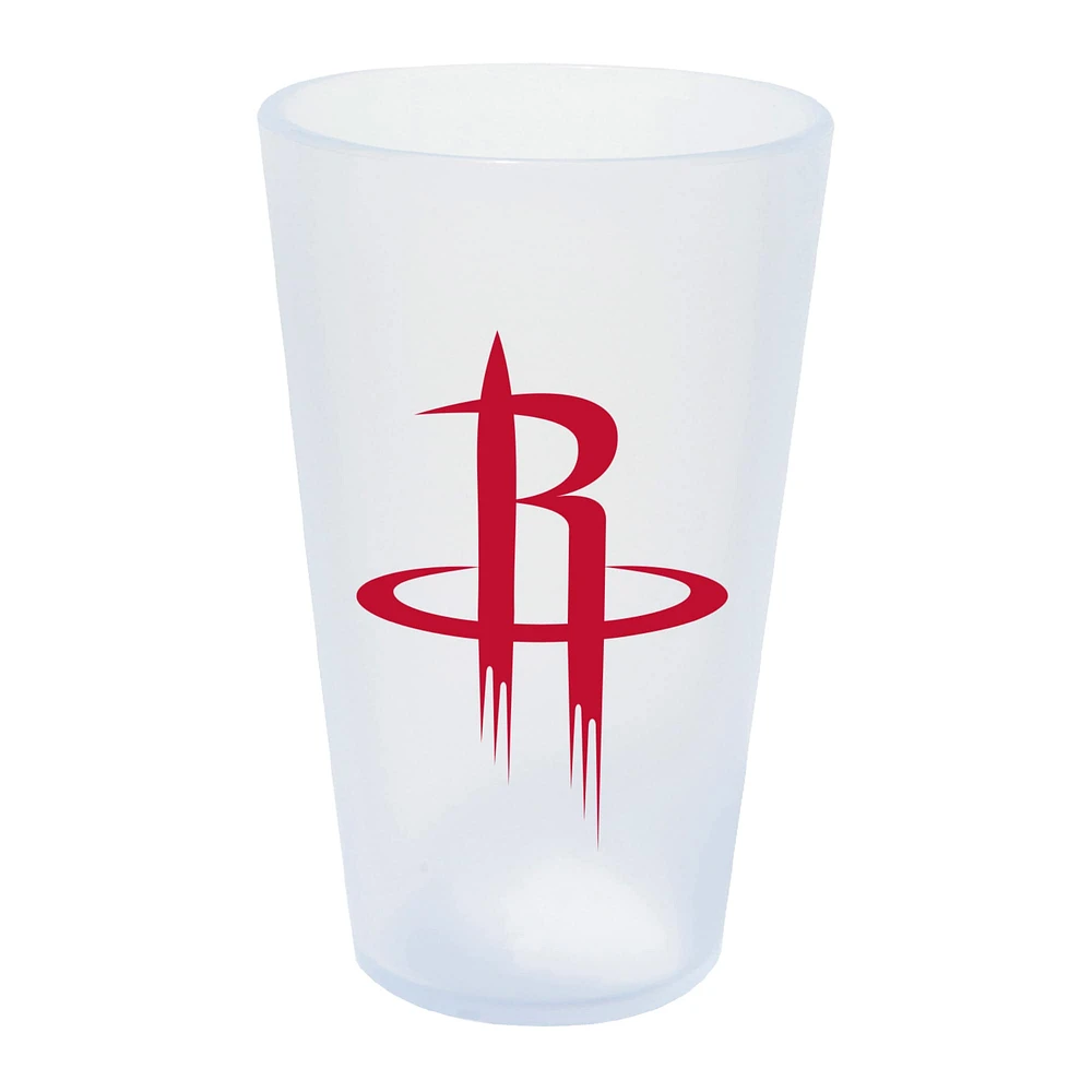 WinCraft Houston Rockets 16oz. Verre à pinte en silicone Icicle