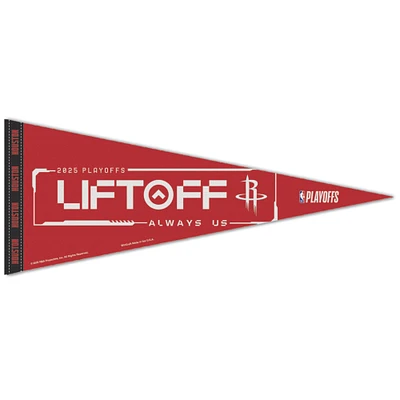 WinCraft Houston Rockets 2025 NBA Playoffs 12'' x 30'' Premium Pennant