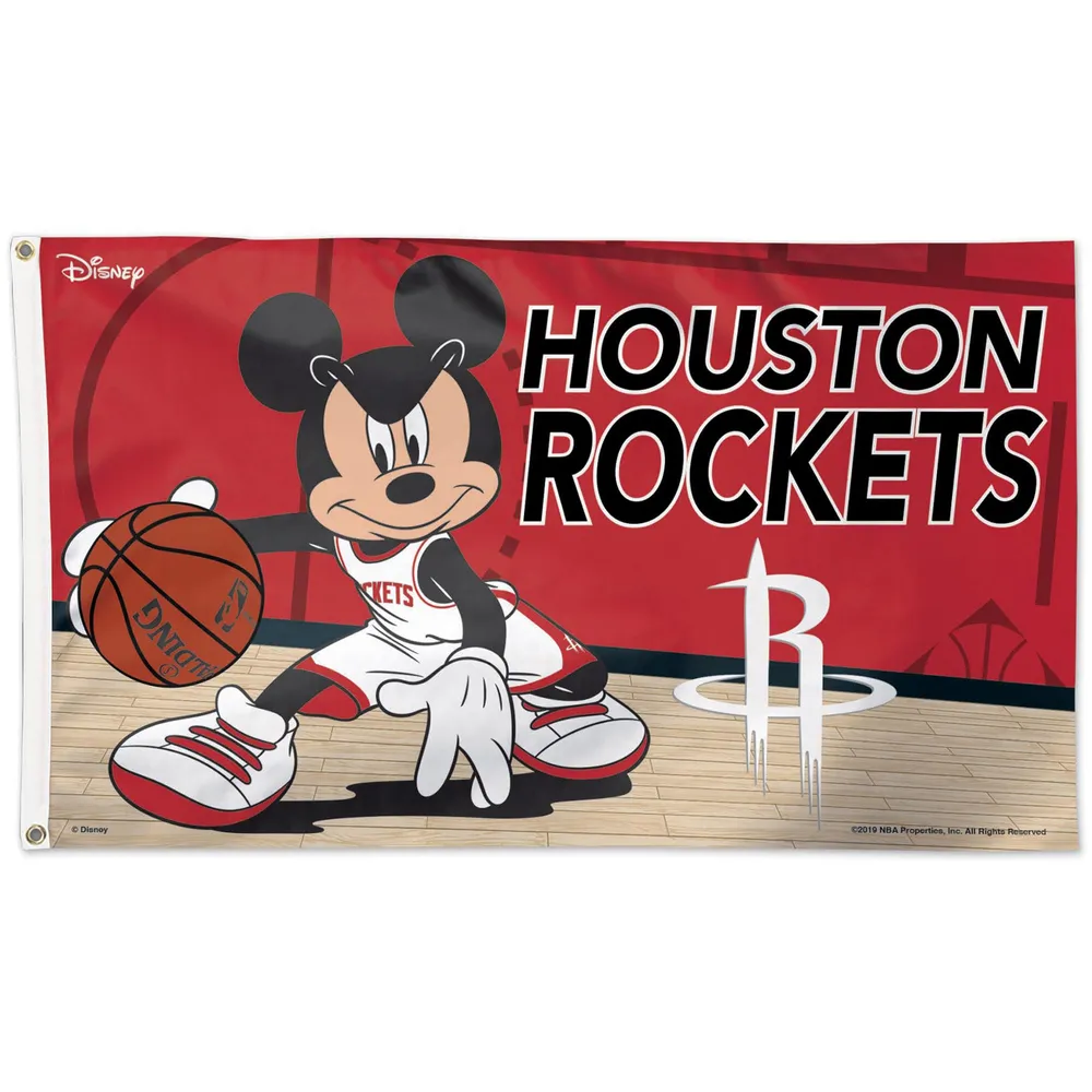 WinCraft Houston Rockets 3' x 5' Disney Drapeau unilatéral