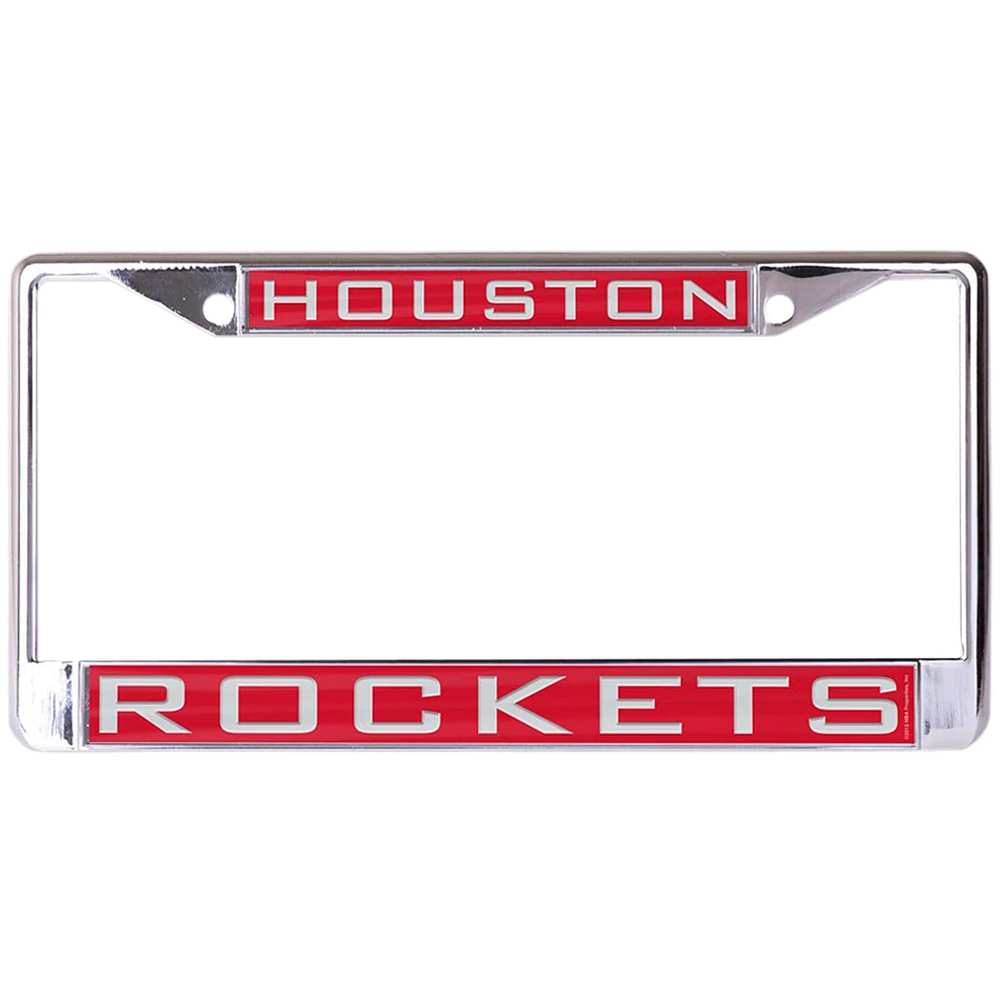 WinCraft Houston Rockets Laser Inlaid Metal License Plate Frame