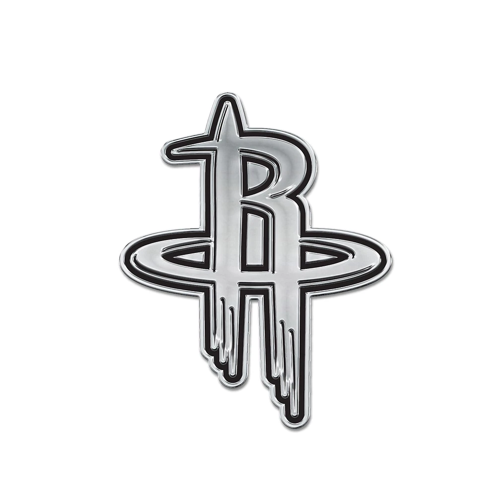 Emblème de voiture WinCraft Houston Rockets Team Chrome