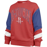 Sweat-shirt Nova Crew '47 Red Houston Rockets 2023/24 City Edition pour femmes