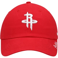 Women's '47 Red Houston Rockets Miata Clean Up Logo Adjustable Hat