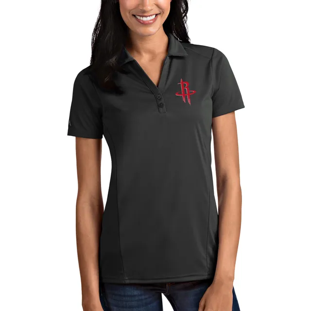 Lids Houston Astros Antigua Women's Tonal Feature Polo - Coral