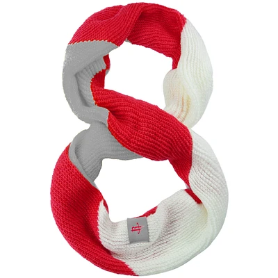 Écharpe Infinity en tricot color block Houston Rockets pour femme