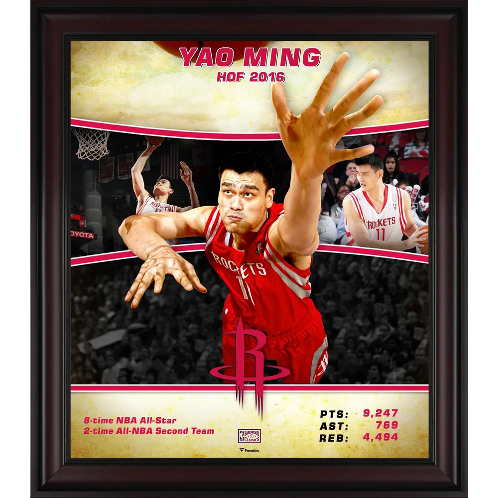 Houston Rockets NBA Yao Ming Hardwood Classics Jersey