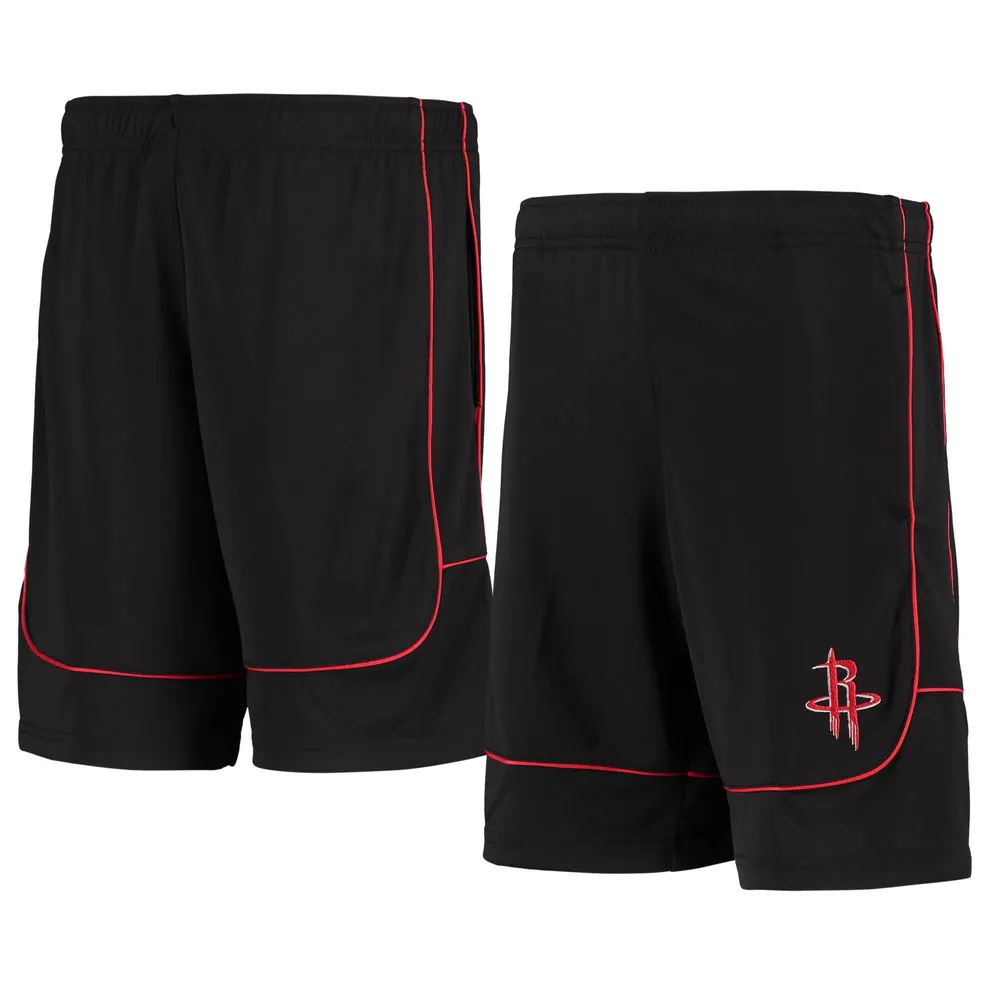 Lids Houston Rockets Youth Boomin Out Dazzle Shorts - Black