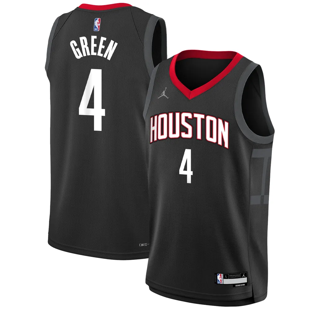 Nike Youth Houston Rockets Jalen Green #0 Red Dri-FIT Swingman Jersey