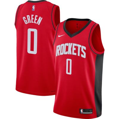 Fanatics Authentic Jalen Green Houston Rockets Autographed White Nike 2021-2022 Association Swingman Jersey with Unicorn Inscription