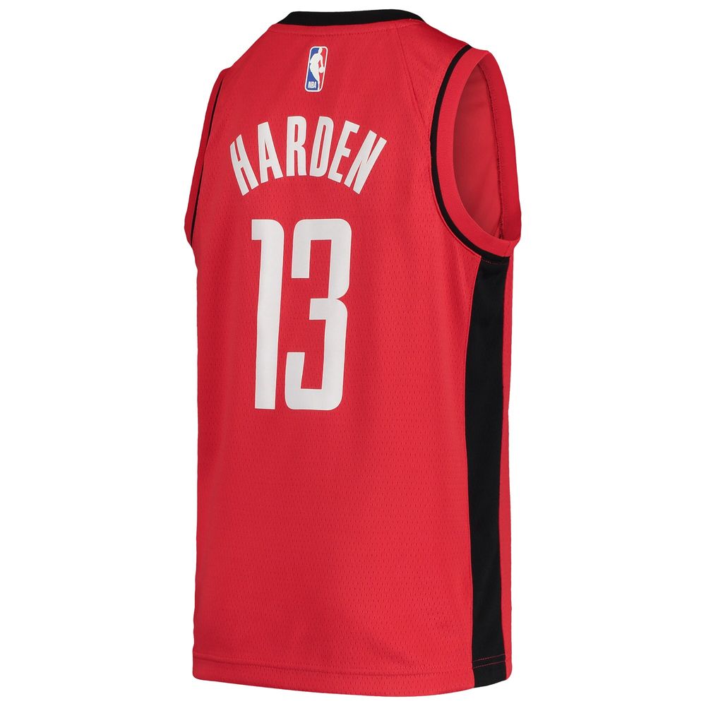 Youth Nike James Harden Red Houston Rockets Team Swingman Jersey - Icon Edition