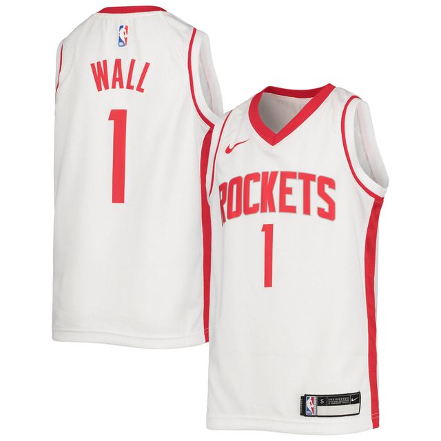 Nike Youth Nike John Wall White Houston Rockets 2020/21 Swingman Jersey - Association | Bramalea City Centre