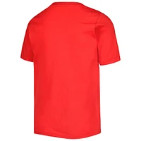 Youth Nike  Red Houston Rockets Vs Block Essential T-Shirt