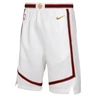 Youth Nike  White Houston Rockets 2024/25 City Edition Swingman Performance Shorts