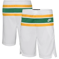 Youth Nike White Houston Rockets Hardwood Classics Swingman Shorts