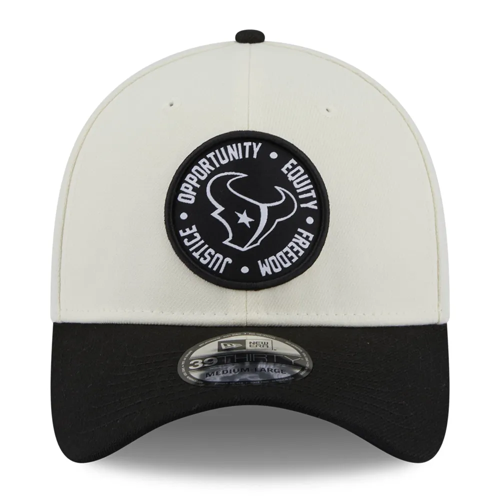 Houston Texans New Era Logo 39THIRTY Flex Hat - Black