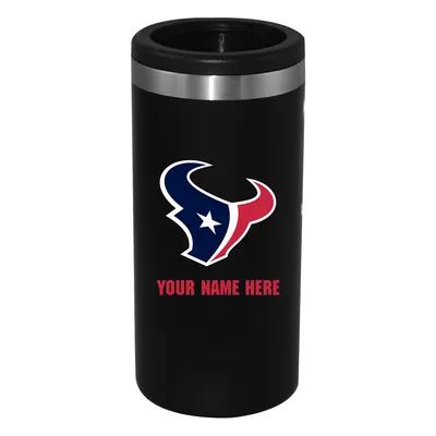Houston Texans 12oz. Personalized Slim Can Holder
