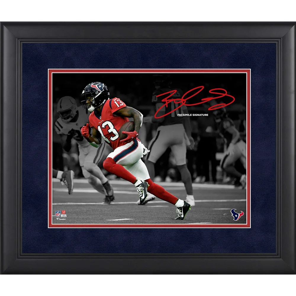 Lids Brandin Cooks Houston Texans Fanatics Authentic Framed 15'' x 17''  Player Panel Collage