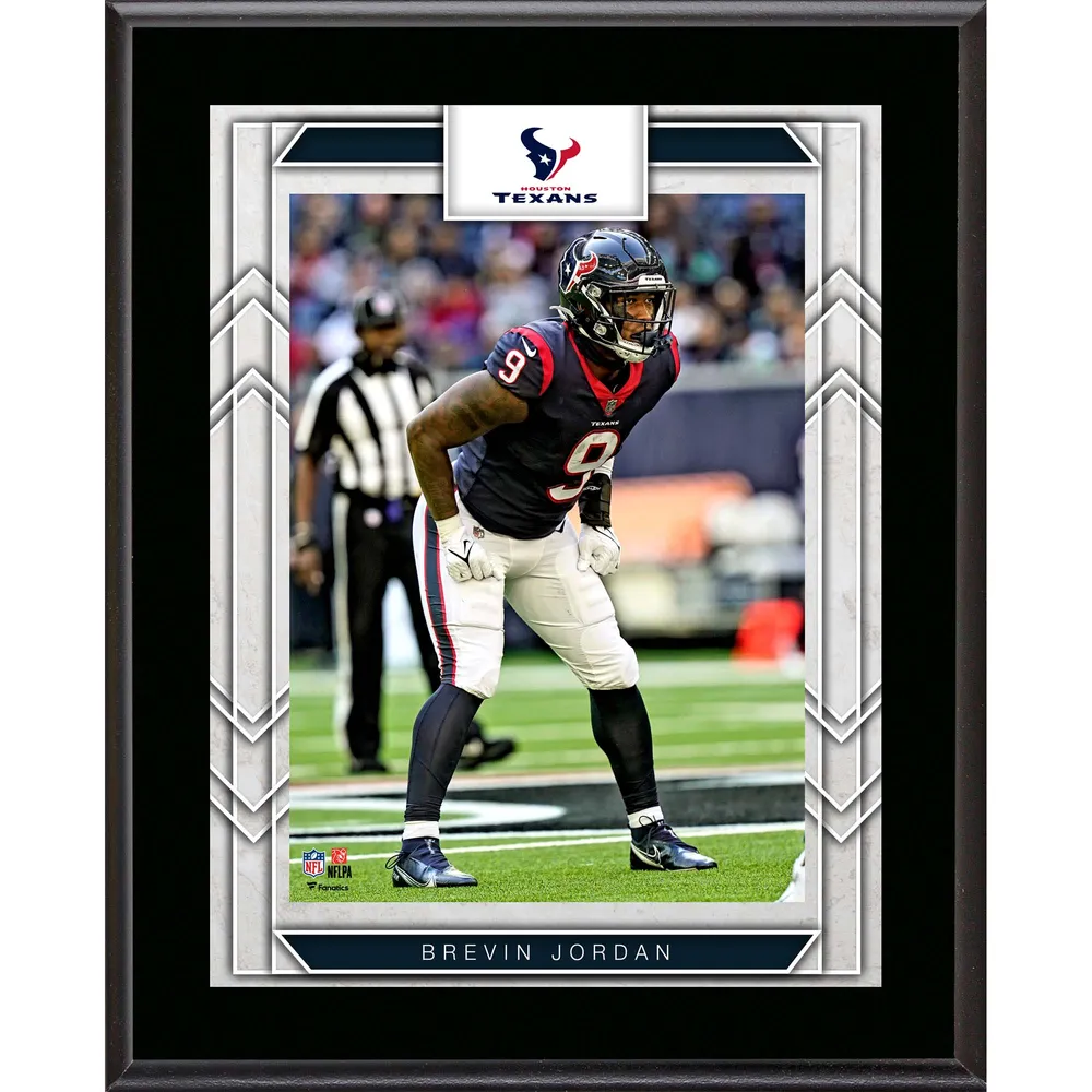 Lids Brevin Jordan Houston Texans Fanatics Authentic Framed 10.5 x 13  Sublimated Player Plaque