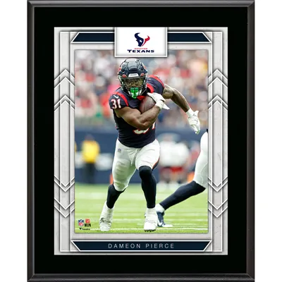 Lids Dameon Pierce Houston Texans Fanatics Authentic Autographed 8 x 10  Running Photograph