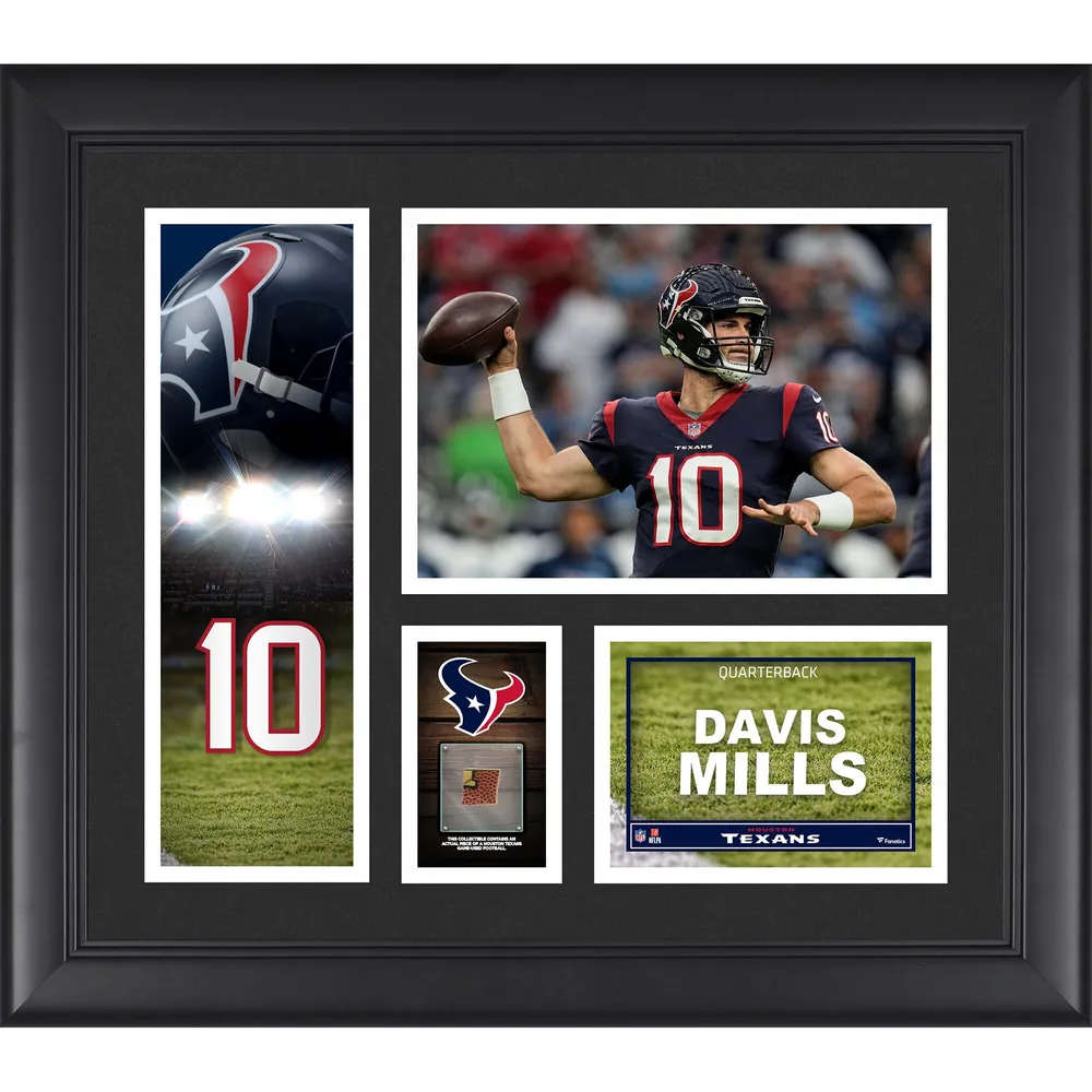 Lids Davis Mills Houston Texans Fanatics Authentic Framed 15' x 17' Player  Collage with a Piece of Game-Used Ball