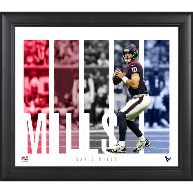 Lids Davis Mills Houston Texans Fanatics Authentic Unsigned Throws a Pass  Photograph