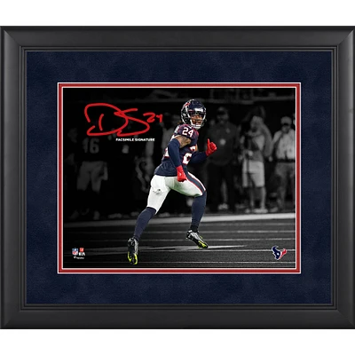 Derek Stingley Jr. Houston Texans Facsimile Signature Framed 11" x 14" Spotlight Photograph