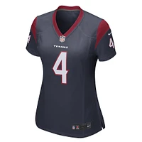 Deshaun Watson Houston Texans Nike Maillot de jeu joueur pour femmes