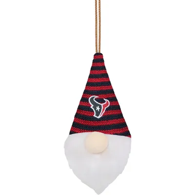 Houston Texans FOCO Plush Striped Hat Gnome Ornament