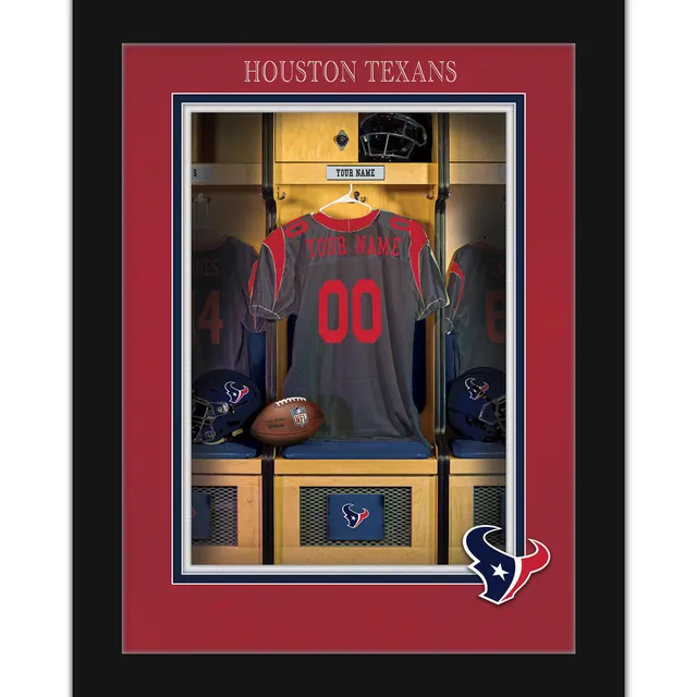 Houston Texans Black Framed Jersey Display Case