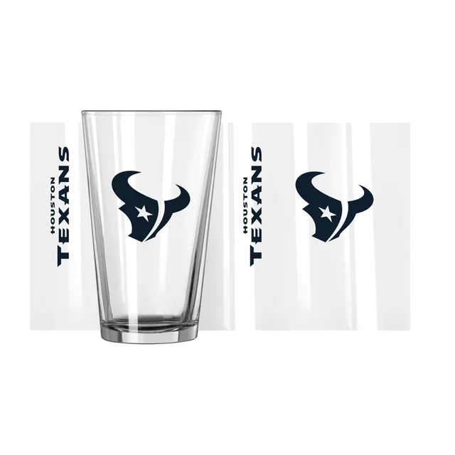 Lids Houston Texans 16oz. Team Wordmark Game Day Pint Glass