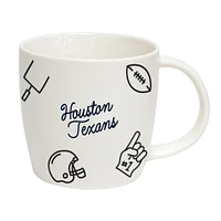 Texans de Houston 18oz. Tasse de meneur de jeu