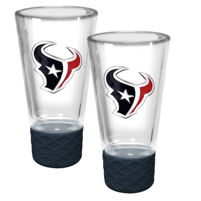 Houston Texans 2-Pack Cheer Shot Set with Silicone Grip
