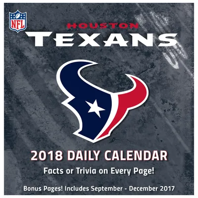 Houston Texans 2018 Box Calendar