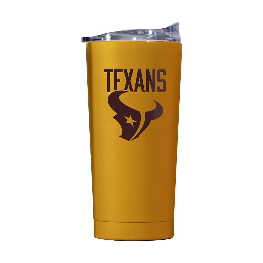 Houston Texans 20oz. Fashion Color Powdercoat Tumbler