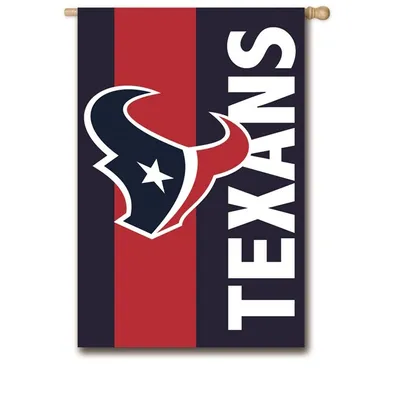 Houston Texans 28" x 44" Double-Sided Embellish House Flag