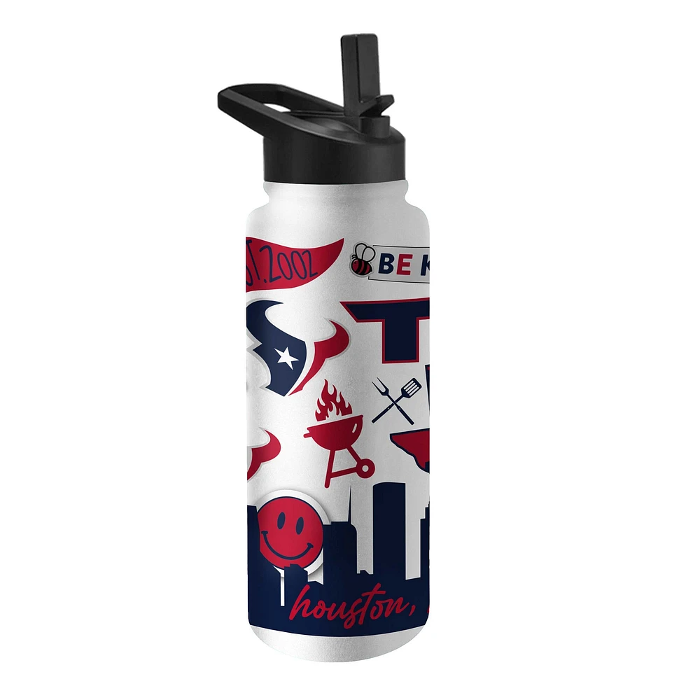 Texans de Houston 34 oz. Bouteille Quencher native