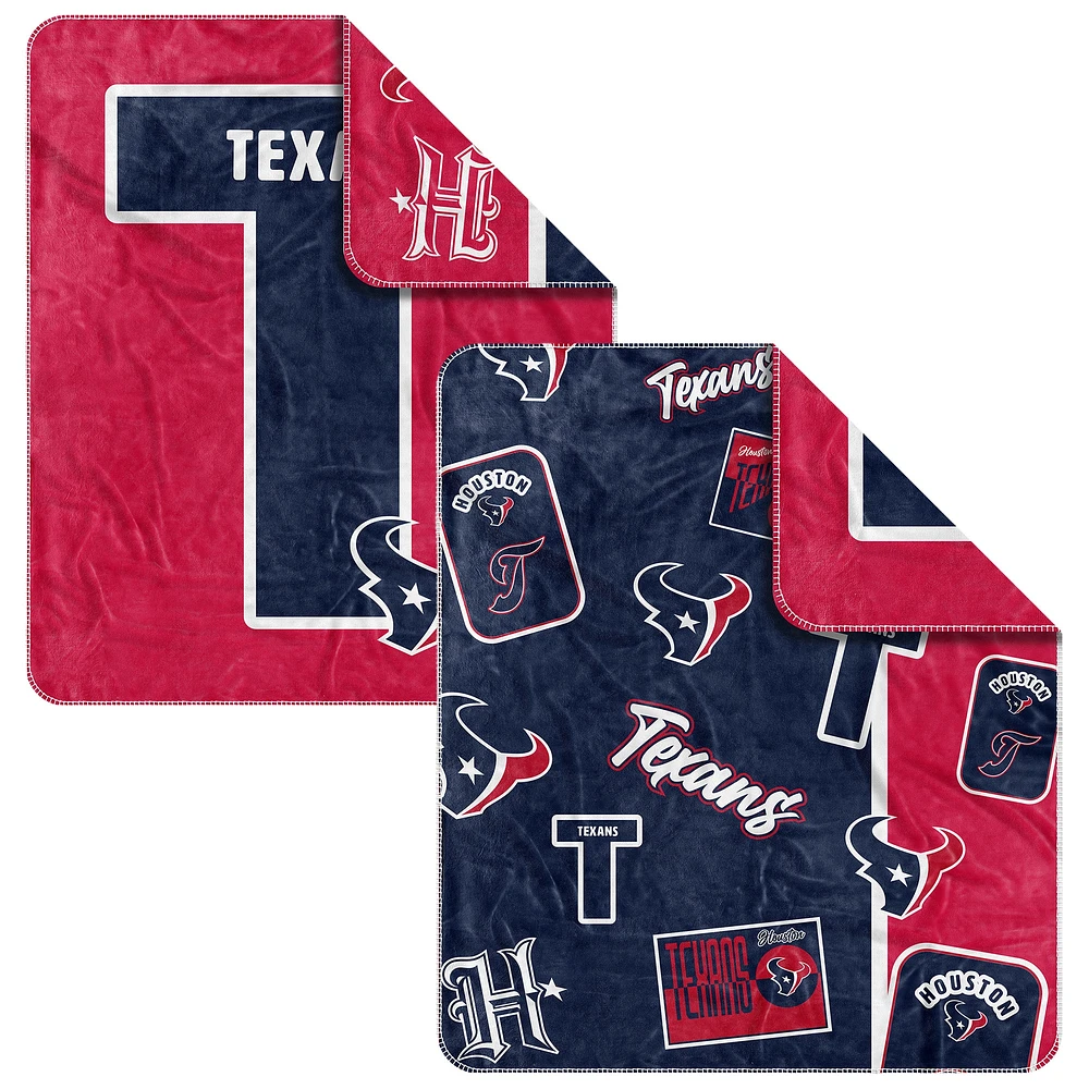 Houston Texans 50” x 60” Dream Weave Throw Blanket