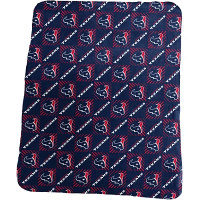 Couverture légère à motif répété des Houston Texans, 60 po x 50 po