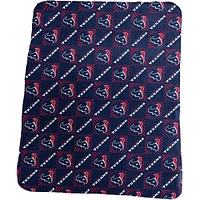 Couverture légère à motif répété des Houston Texans, 60 po x 50 po