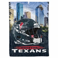 Couverture de croquis de la ville des Houston Texans 66" x 90"