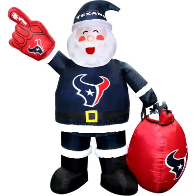 Houston Texans 7' Inflatable Santa