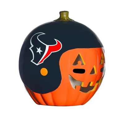 Houston Texans Ceramic Pumpkin Helmet