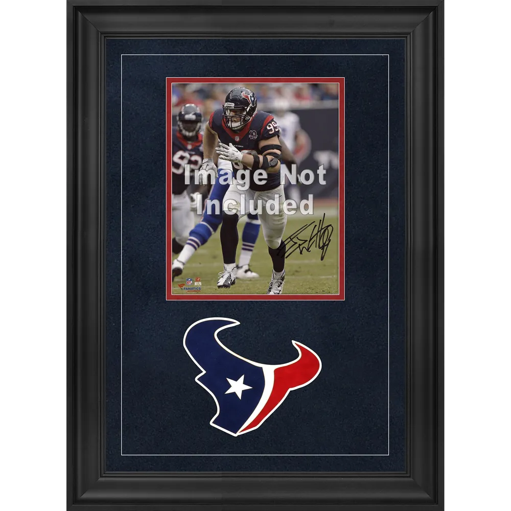 Houston Texans Black Framed Jersey Display Case