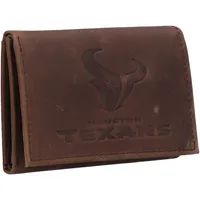 Houston Texans Leather Team Tri-Fold Wallet